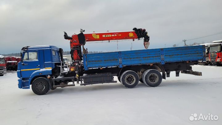 КАМАЗ 65117 с КМУ, 2021