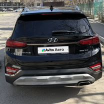 Hyundai Santa Fe 3.5 AT, 2019, 78 832 км, с пробегом, цена 3 390 000 руб., Махачкала