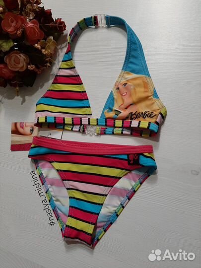 Новый купальник 104 см