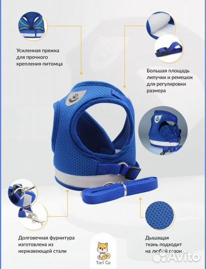 Шлейка для маленькой собаки