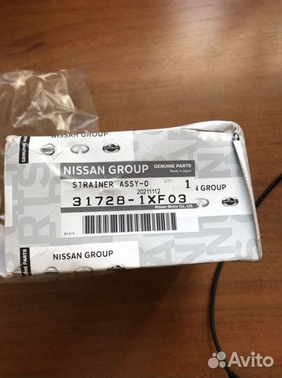 Фильтр грубой очистки на Nissan X-Trail