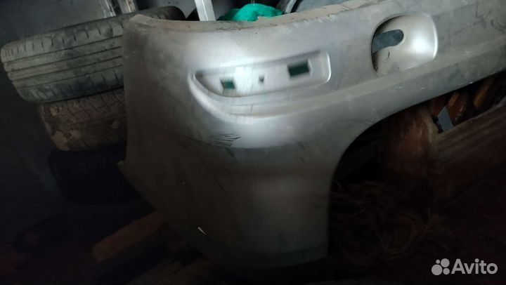 Бампер задний на largus