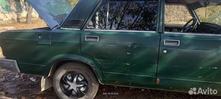 ВАЗ 2107 1.5 МТ, 1999, 80 236 км