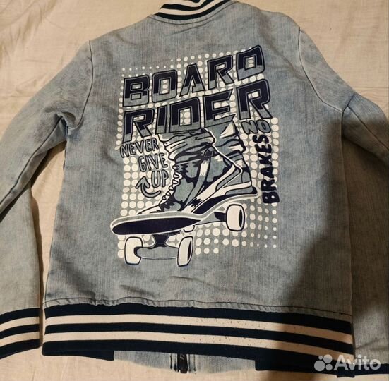 Джинсовая куртка для мальчика