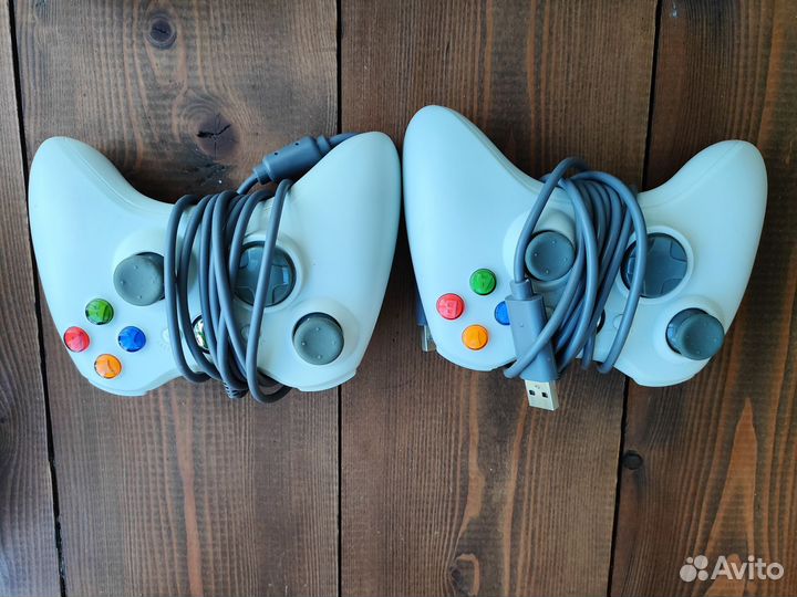 Xbox 360 + Игры + 2 джоя