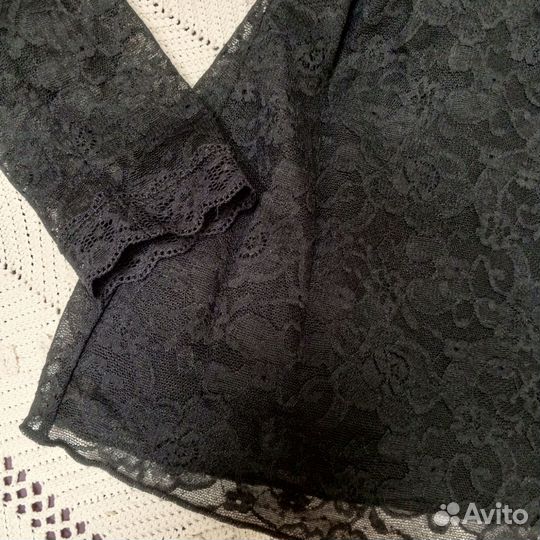 Топ готика Archive y2k сетка кружево