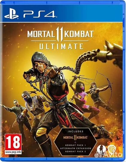 Mortal Kombat 11 Ultimate на PS4
