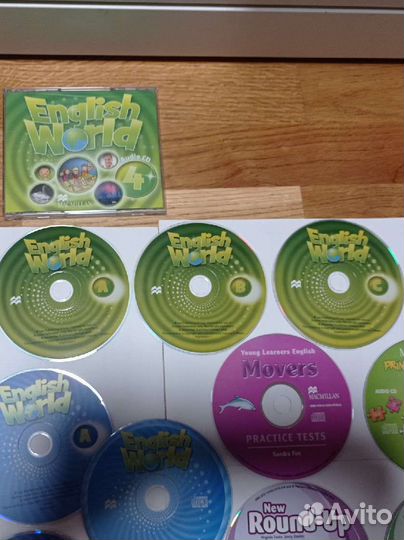 CD диски English world Round up Movers Primary gra