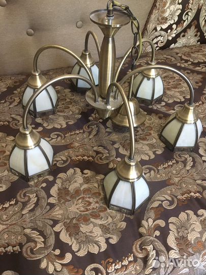 Люстра б/у