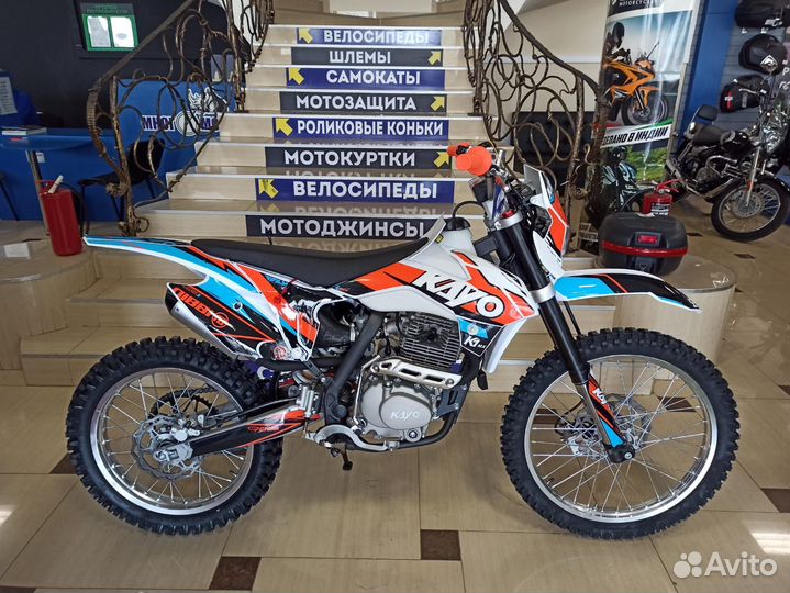 Мотоцикл кроссовый kayo K1 250 MX 21/18 (2022)