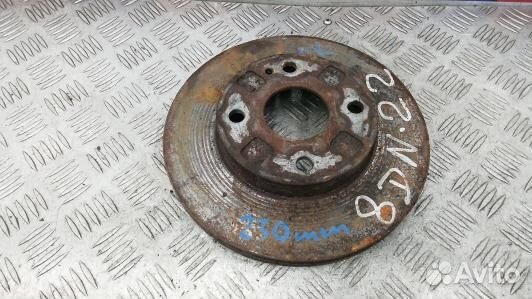 Диск тормозной передний mazda 323 BJ (8DN22N601)