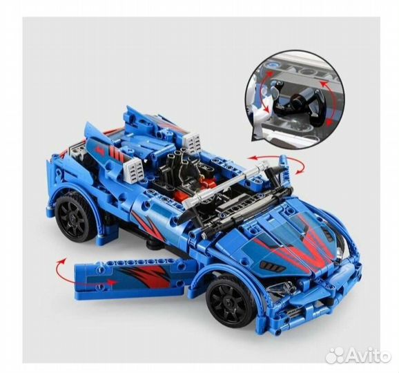 Новый конструктор на радиоуправлении Cada Technic