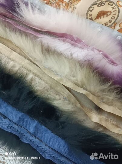 Меховой натуральный опушка воротник