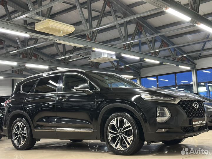 Hyundai Santa Fe 2.2 AT, 2018, 147 588 км