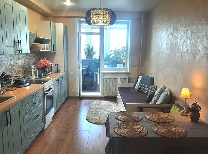 1-к. квартира, 52,2 м², 16/17 эт.