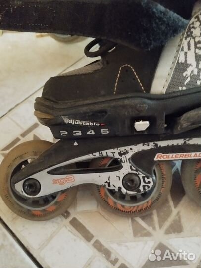 Роликовые коньки детские раздвижные