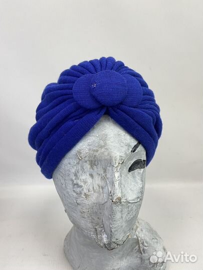 Шапка чалма женская 70е