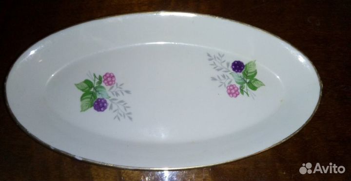 Хрустальные вазы СССР. Селедочницы Дулево