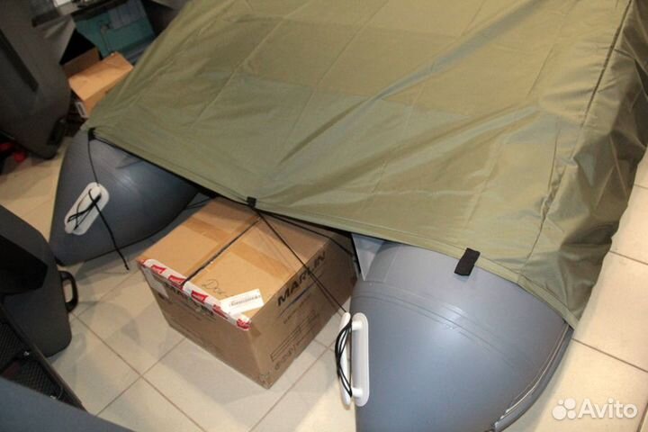 Тент стояночный для лодки пвх