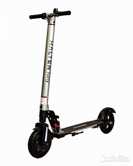 Новый электросамокат Halten Tony V2, серый/серебро