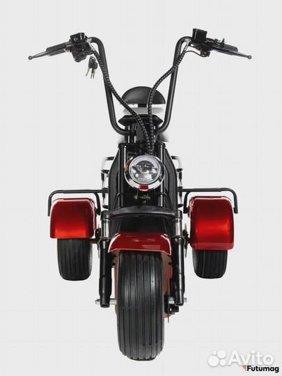 Электроскутер трехколесный CityCoco GT X5 NEW