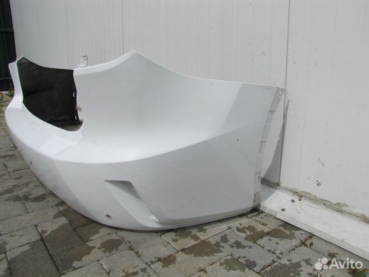 Lexus RX4 бампер задний цвет белый 2015-2020