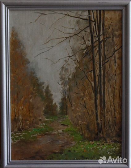 Картина маслом на холсте пейзаж
