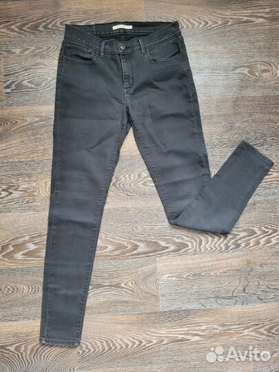 Джинсы женские Levis р.30 (44-46) skinny