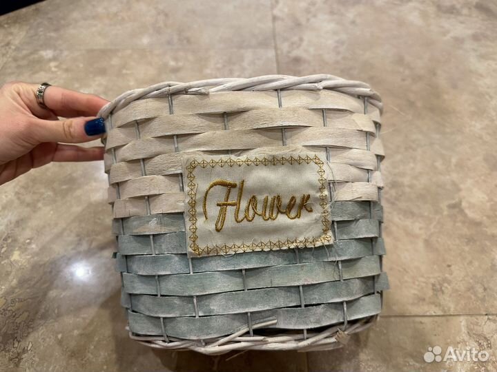Корзина подставка для цветов композиций новые