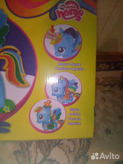 Play doh набор my little pony