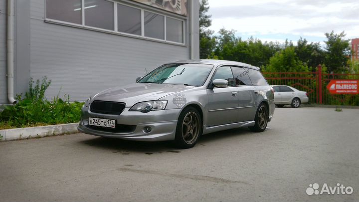 Накладка на передний бампер Spec B Legacy 4 BL/BP