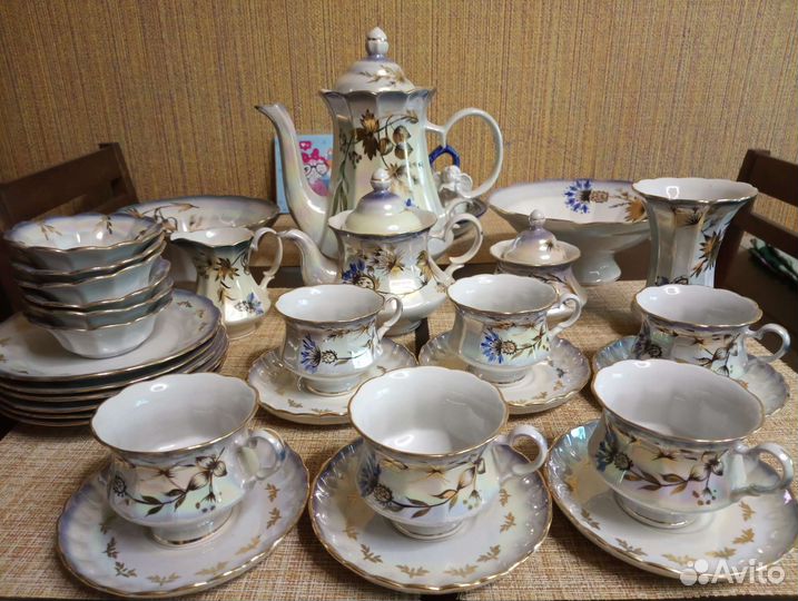 Чайный сервиз СССР фарфор