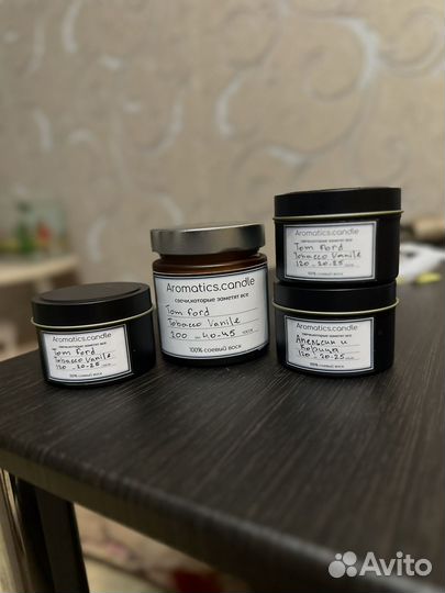 Свечи ручной работы