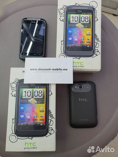 HTC Wildfire S, 512 МБ