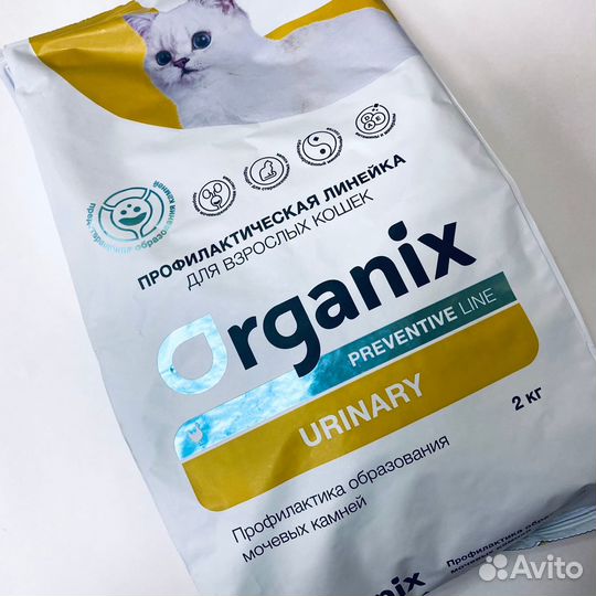 Сухой корм organix д/к Urinary, 2 кг