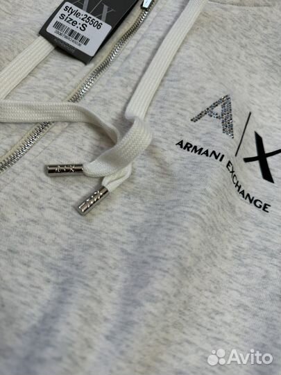 Спортивный костюм armani светлый lux