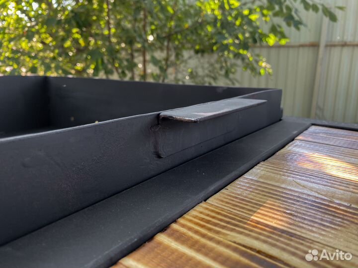 Мангал разборный в стиле лофт