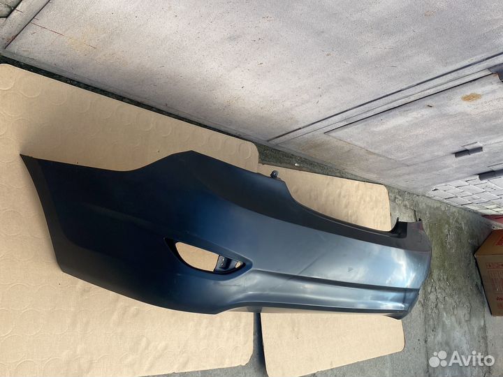 Задний бампер hyundai solaris 1 седан