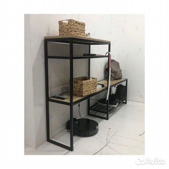 Обувница в стиле лофт