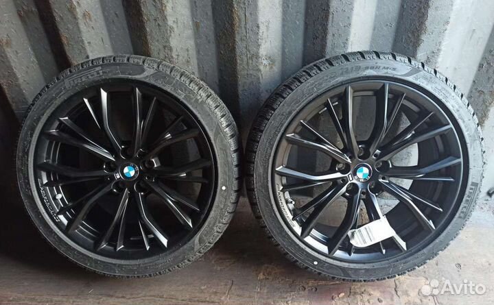 Новые зимние R19 колеса BMW 786 M 5 G30 оригинал