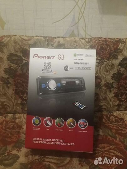 Магнитола Pioneer. Новая