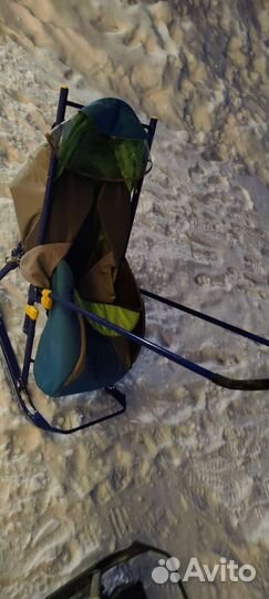 Зимняя коляска санки детские