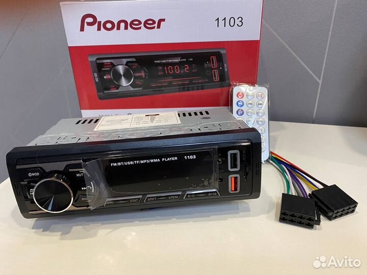 Автомагнитола Pioneer с bluetooth