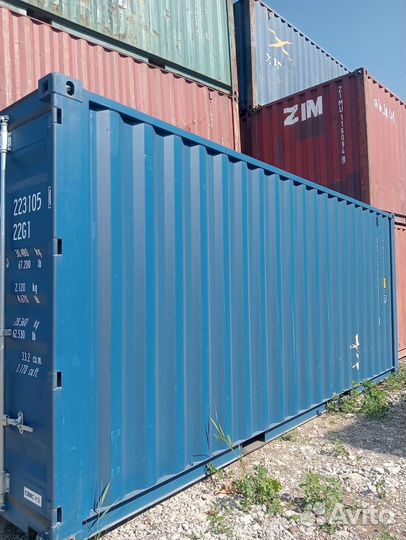 Морские контейнеры уже сегодня