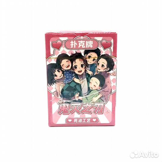 Карты игральные Клинок рассекающий демонов