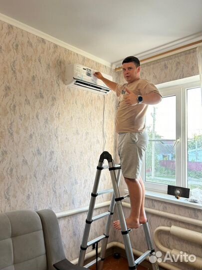 Установка,Монтаж,Заправка Сплит-систем