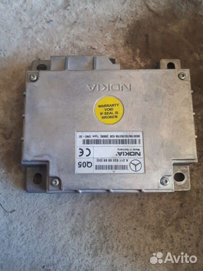 Блок управления телефоном мерседес 211,220