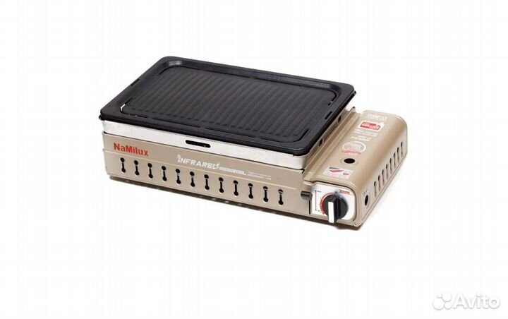 Гриль газовый NaMilux в кейсе NA-G4305PS