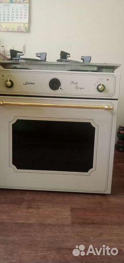 Газовый духовой шкаф и газовая плита