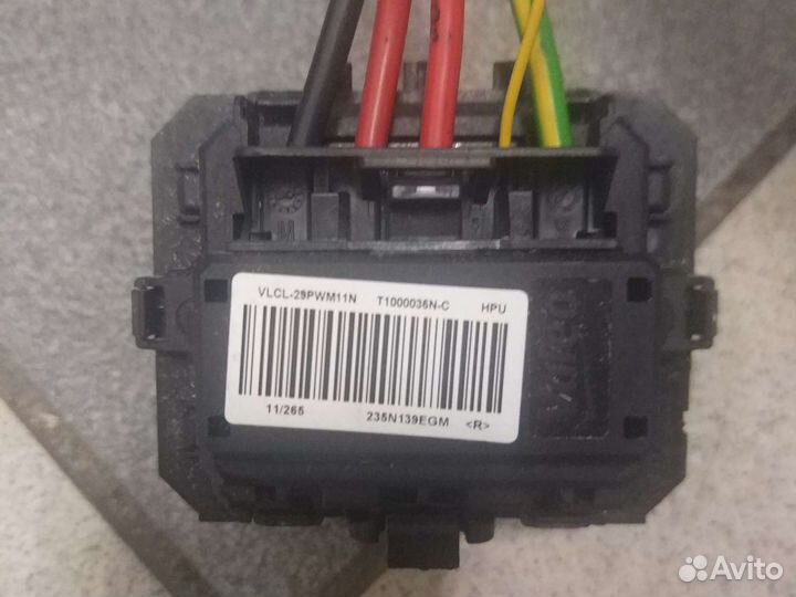 Резистор печки Пежо 308